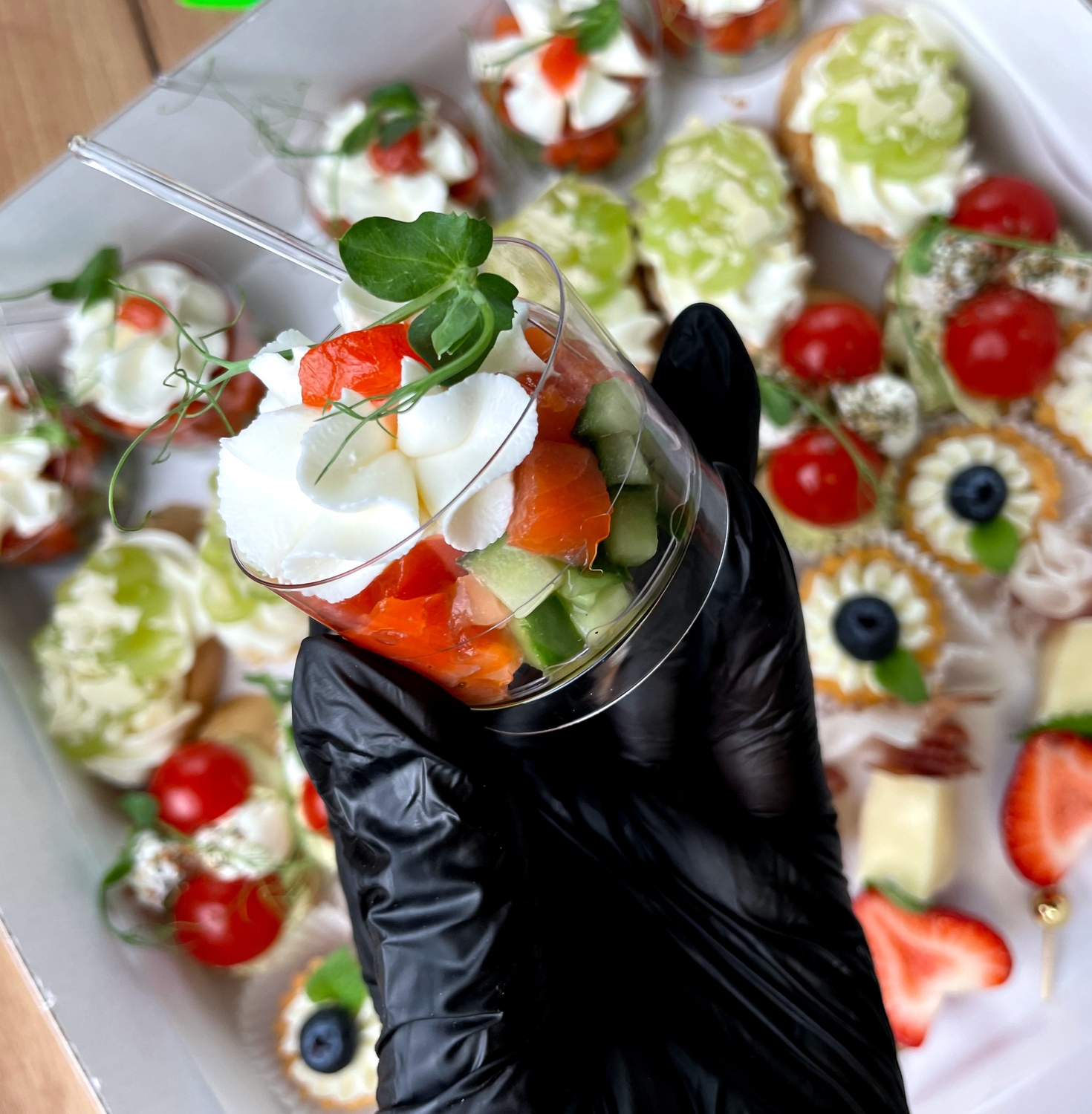 <span style="font-style: italic; font-weight: bold;">Закуски в креманках </span>